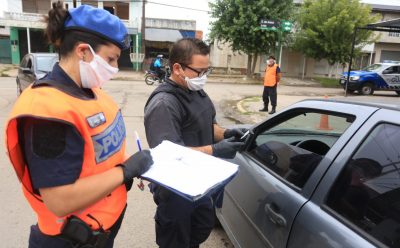 CONTROLES POLICIALES EN ACCESOS Y PUNTOS CLAVE DE ECHEVERRÍA