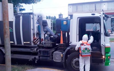 OPERATIVOS DE FUMIGACIÓN Y DESINFECCIÓN EN EL DISTRITO