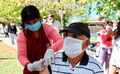 OPERATIVOS DE VACUNACIÓN EN 9 DE ABRIL Y MONTE GRANDE SUR