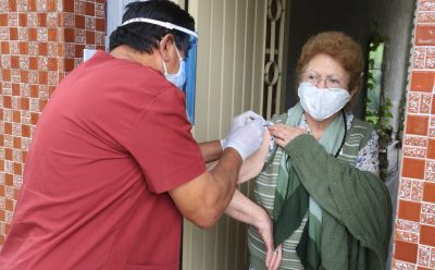 EL MUNICIPIO VACUNÓ HOY A MÁS DE 500 VECINOS