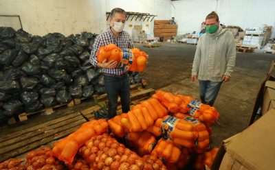 FERNANDO GRAY RECORRIÓ EL DEPÓSITO ALIMENTARIO MUNICIPAL