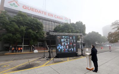 FERNANDO GRAY EN EL ACTO DEL DÍA DE LA BANDERA