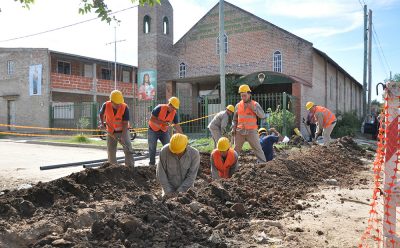 FINALIZÓ LA CONSTRUCCIÓN DE NUEVA RED DE AGUA EN EL JAGÜEL