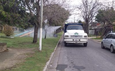 Informe N° 486 | CONTINÚAN LOS OPERATIVOS DE FUMIGACIÓN Y DESINFECCIÓN EN EL DISTRITO