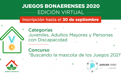 PREINSCRIPCIÓN A LOS JUEGOS BONAERENSES 2020