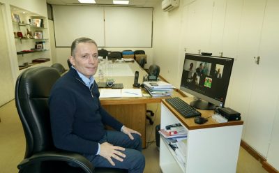 FERNANDO GRAY EN VIDEOCONFERENCIA CON AUTORIDADES DEL CÍRCULO SOCIAL HEBREO ARGENTINO