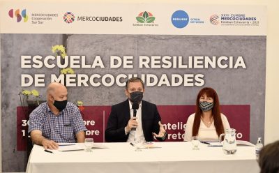 FERNANDO GRAY DIO INICIO A LA ESCUELA DE RESILIENCIA DE MERCOCIUDADES