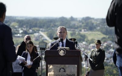 FERNANDO GRAY EN EL 199.° ANIVERSARIO DE TANDIL