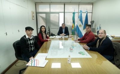 FERNANDO GRAY SE REUNIÓ CON REPRESENTANTES DEL MUNICIPIO DE SÃO LEOPOLDO PARA TRABAJAR EN PROYECTOS DE COOPERACIÓN