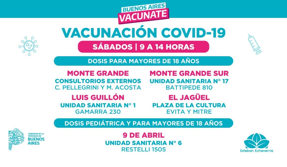 JORNADA DE VACUNACIÓN CONTRA EL COVID-19