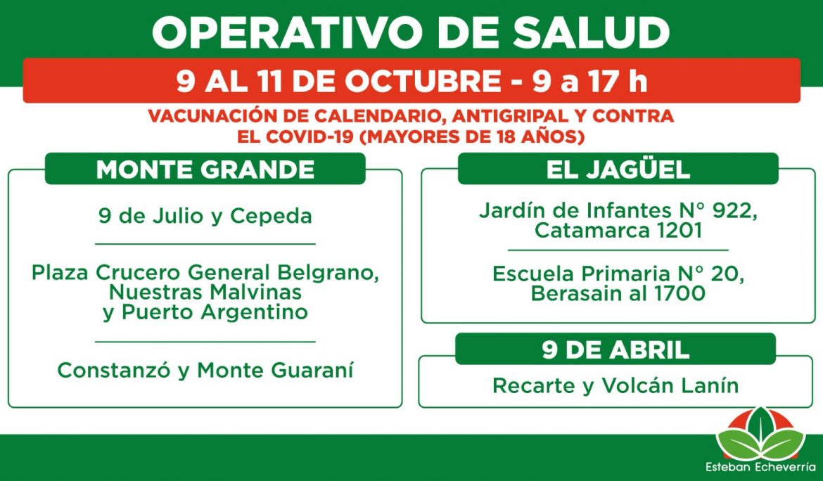 AVANZAN LOS OPERATIVOS TERRITORIALES DE SALUD EN EL DISTRITO