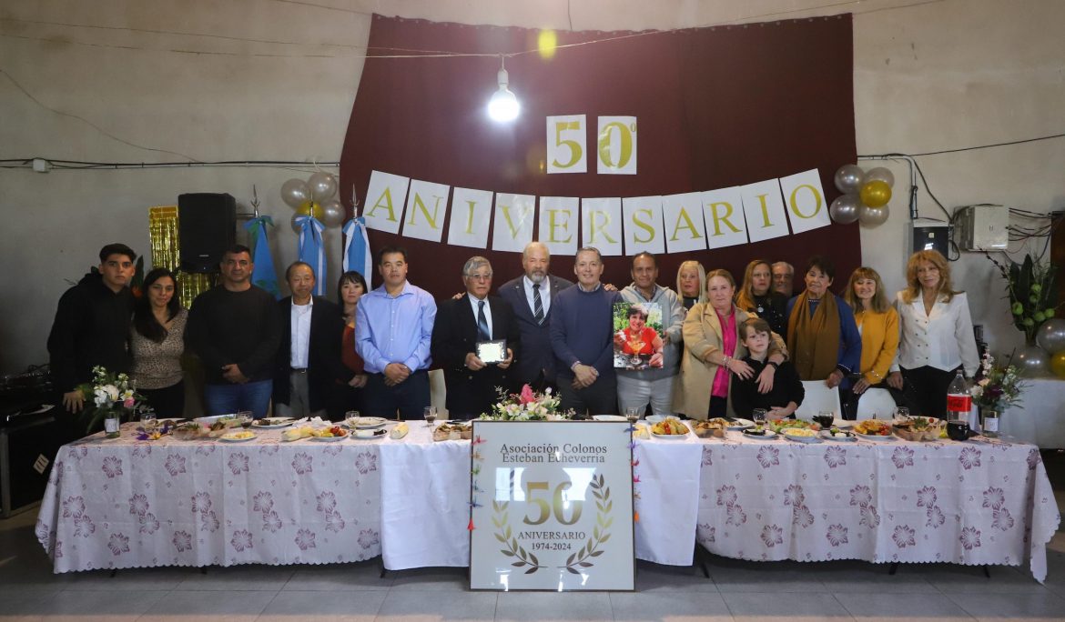 FERNANDO GRAY PARTICIPÓ DEL 50° ANIVERSARIO DE LA ASOCIACIÓN DE COLONOS DE ESTEBAN ECHEVERRÍA