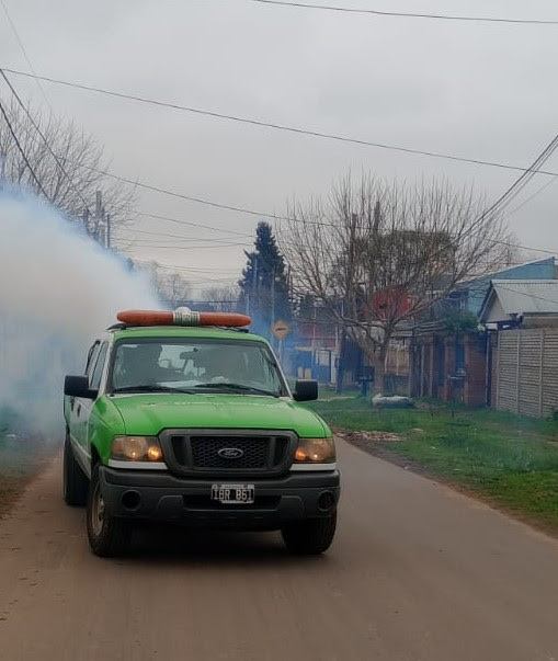 TRABAJOS DE FUMIGACIÓN EN MONTE GRANDE SUR