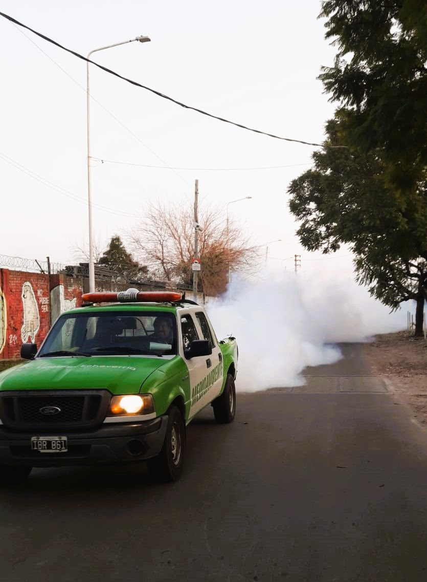 NUEVOS TRABAJOS DE FUMIGACIÓN EN EL JAGÜEL Y MONTE GRANDE