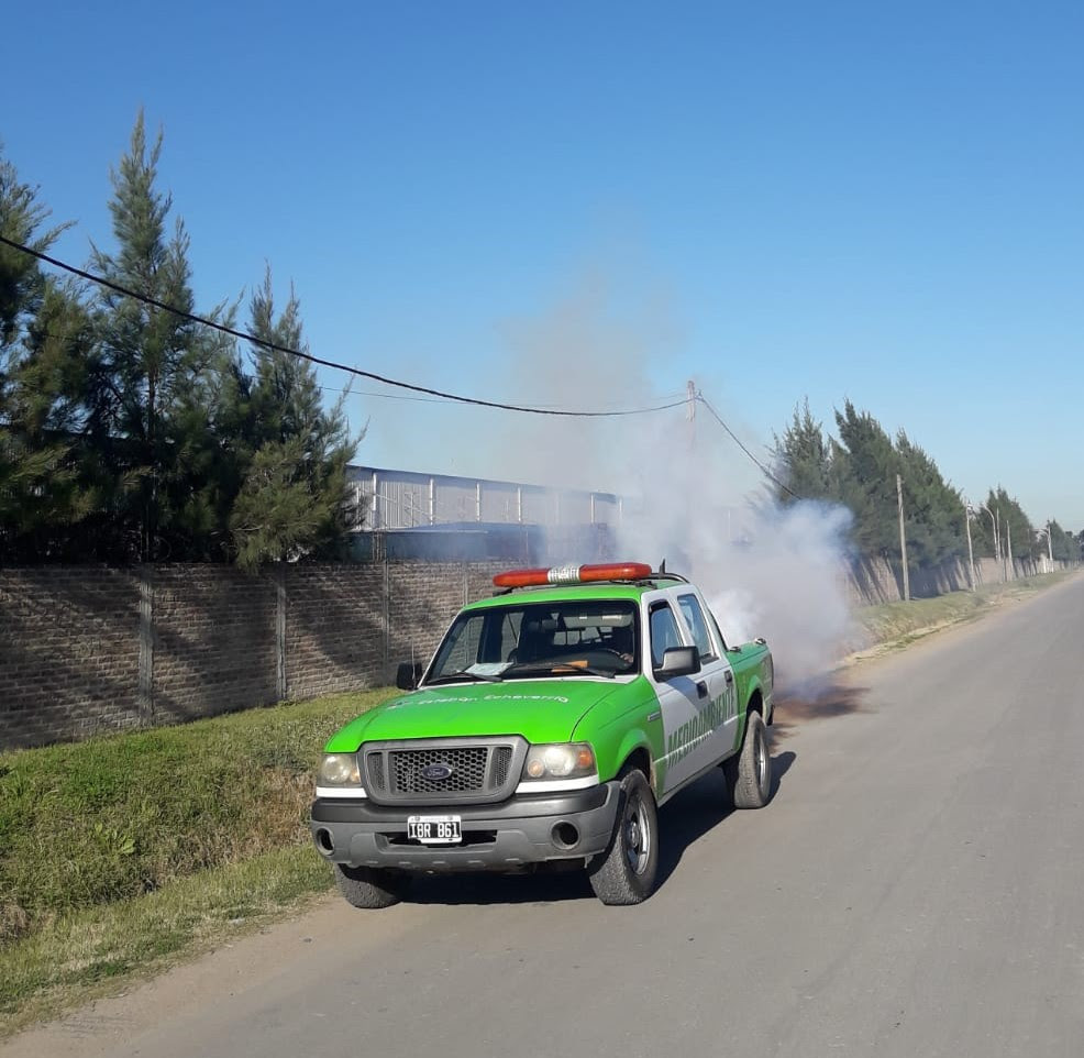 NUEVAS TAREAS DE FUMIGACIÓN EN EL DISTRITO