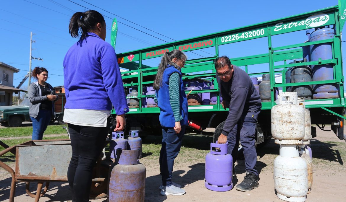 RECARGA DE GARRAFAS A VALOR SOCIAL EN MONTE GRANDE SUR