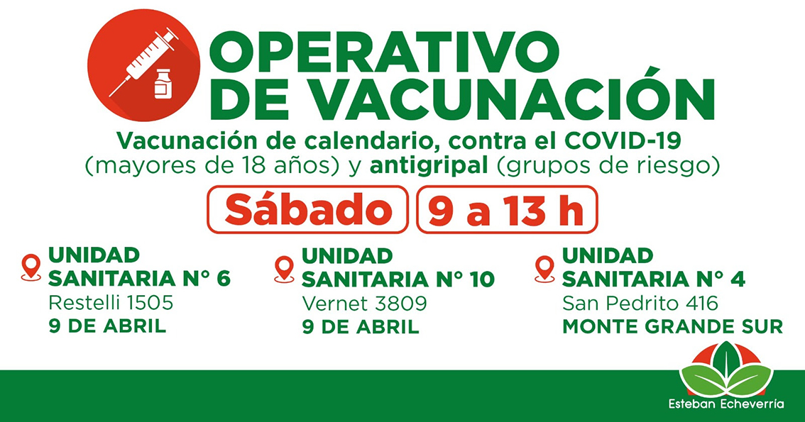 NUEVA JORNADA DE VACUNACIÓN EN EL DISTRITO