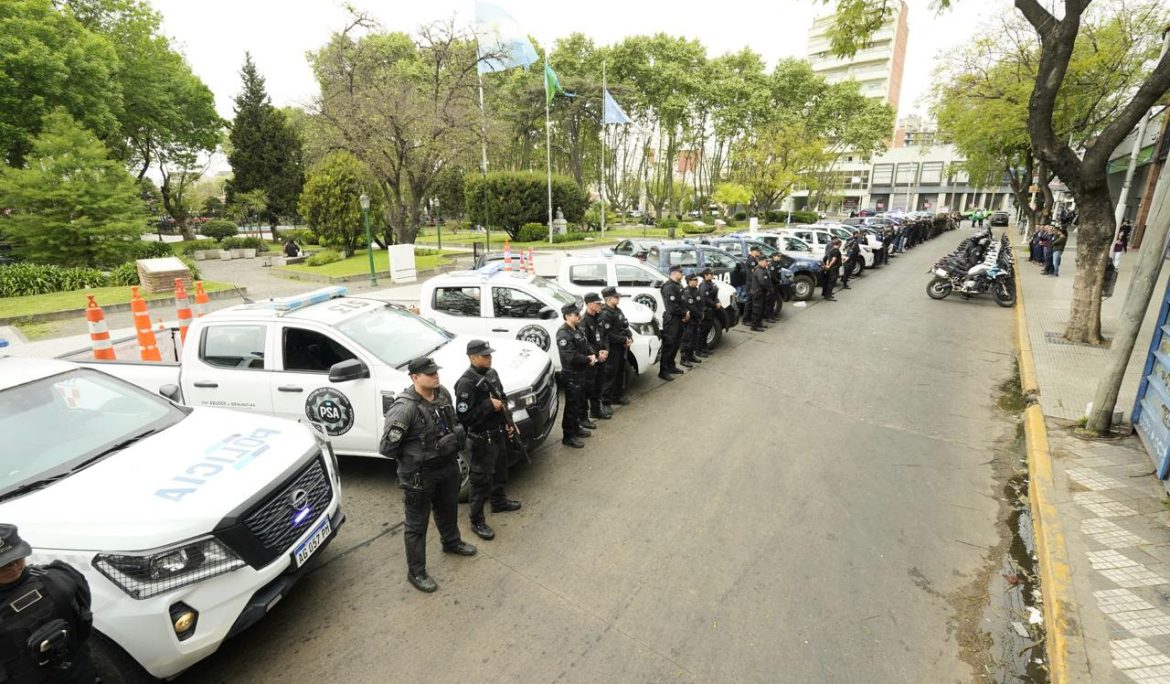 IMPORTANTE OPERATIVO DE SEGURIDAD Y PREVENCIÓN DEL DELITO EN MONTE GRANDE