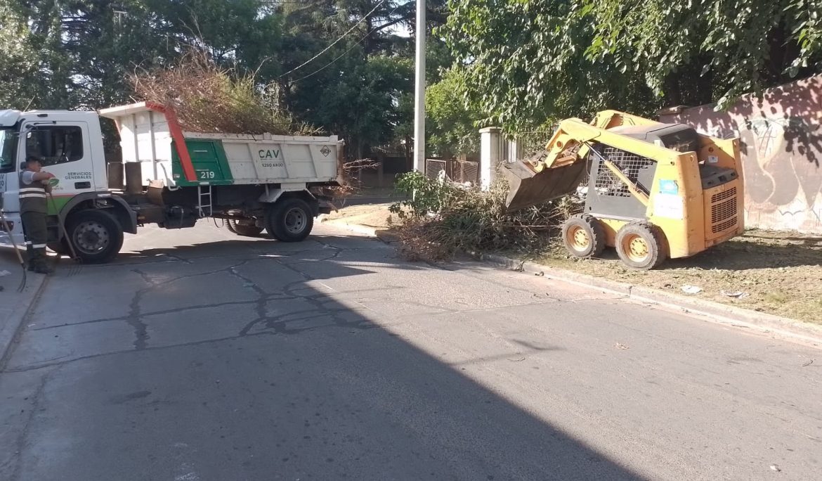 OPERATIVOS DE LIMPIEZA EN LAS CALLES DEL DISTRITO