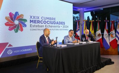 SEGUNDA JORNADA DE LA 29ª CUMBRE DE MERCOCIUDADES EN ESTEBAN ECHEVERRÍA