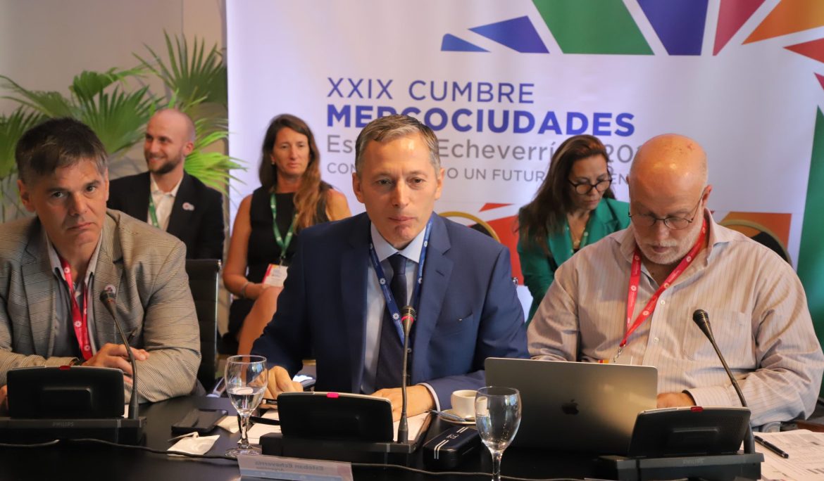 29ª CUMBRE DE MERCOCIUDADES: FERNANDO GRAY PARTICIPÓ DE LA REUNIÓN DEL CONSEJO DE MERCOCIUDADES