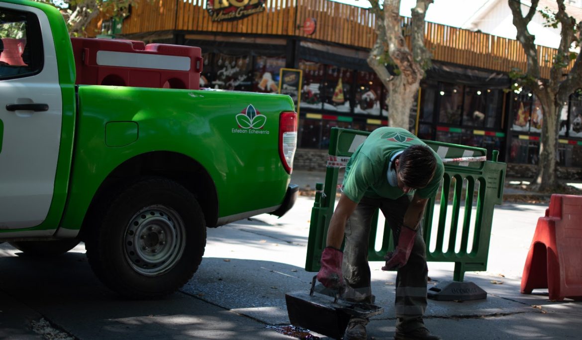 AVANZAN LAS TAREAS DE TOMADO DE JUNTAS EN LAS CALLES DEL DISTRITO