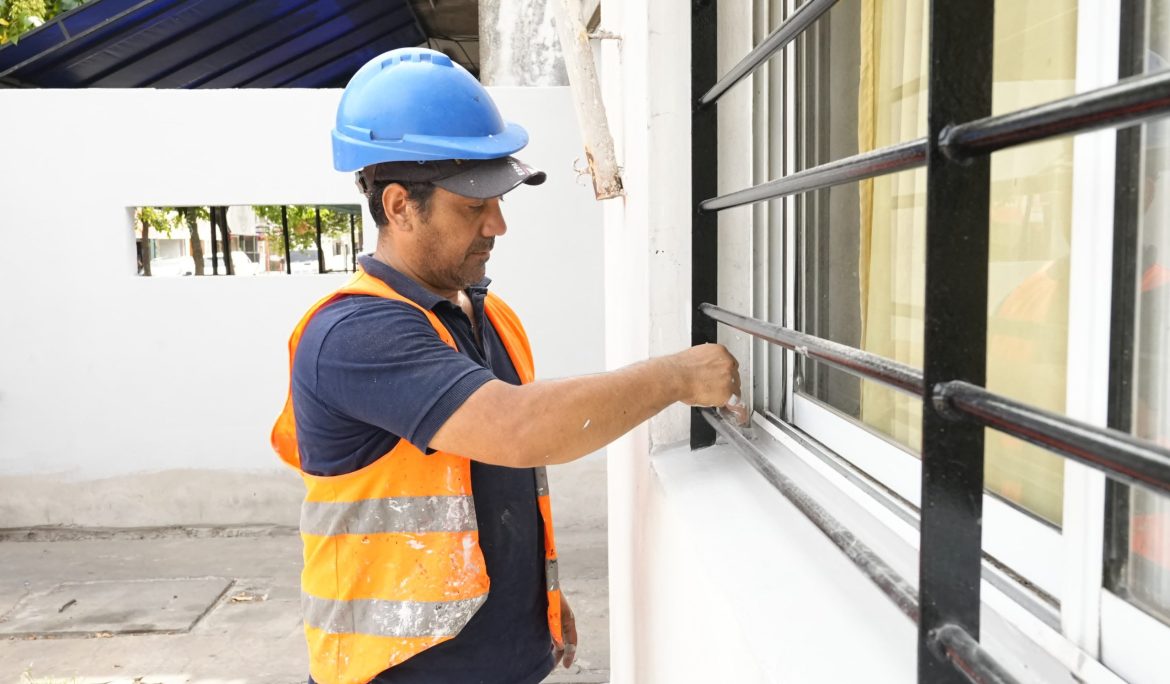 9 DE ABRIL: CONTINÚAN LAS OBRAS EN LAS UNIDADES SANITARIAS DEL DISTRITO