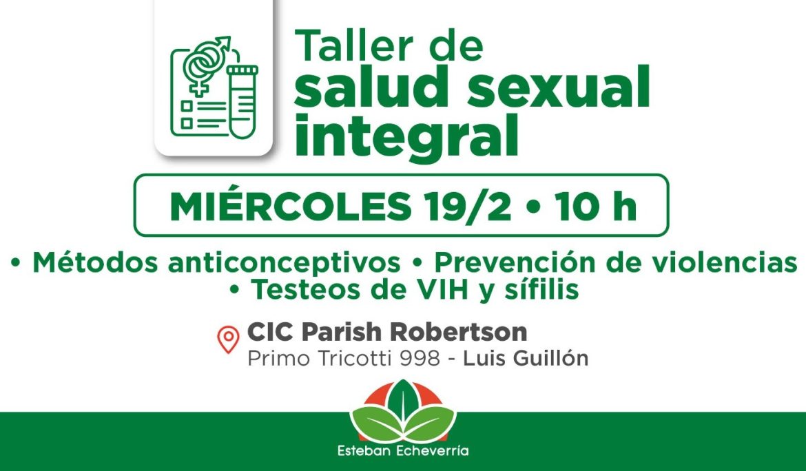 TALLER DE SALUD SEXUAL INTEGRAL EN LUIS GUILLÓN