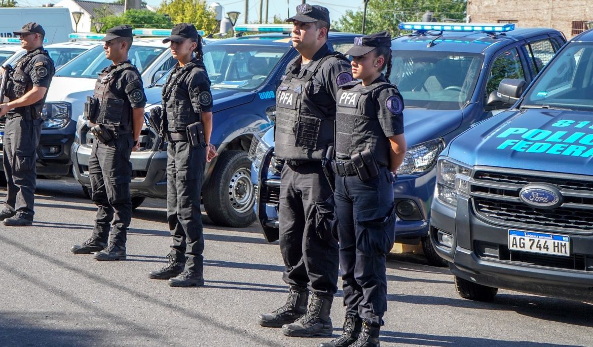 LAS FUERZAS FEDERALES DESPLEGARON UN NUEVO OPERATIVO DE PREVENCIÓN DEL DELITO EN ESTEBAN ECHEVERRÍA