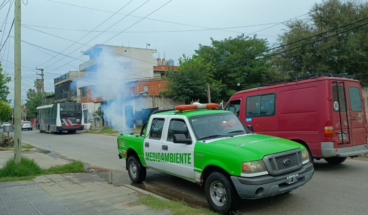 EL DISTRITO SIGUE ADELANTE CON LAS TAREAS DE FUMIGACIÓN