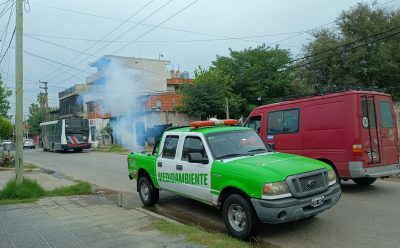 EL DISTRITO SIGUE ADELANTE CON LAS TAREAS DE FUMIGACIÓN