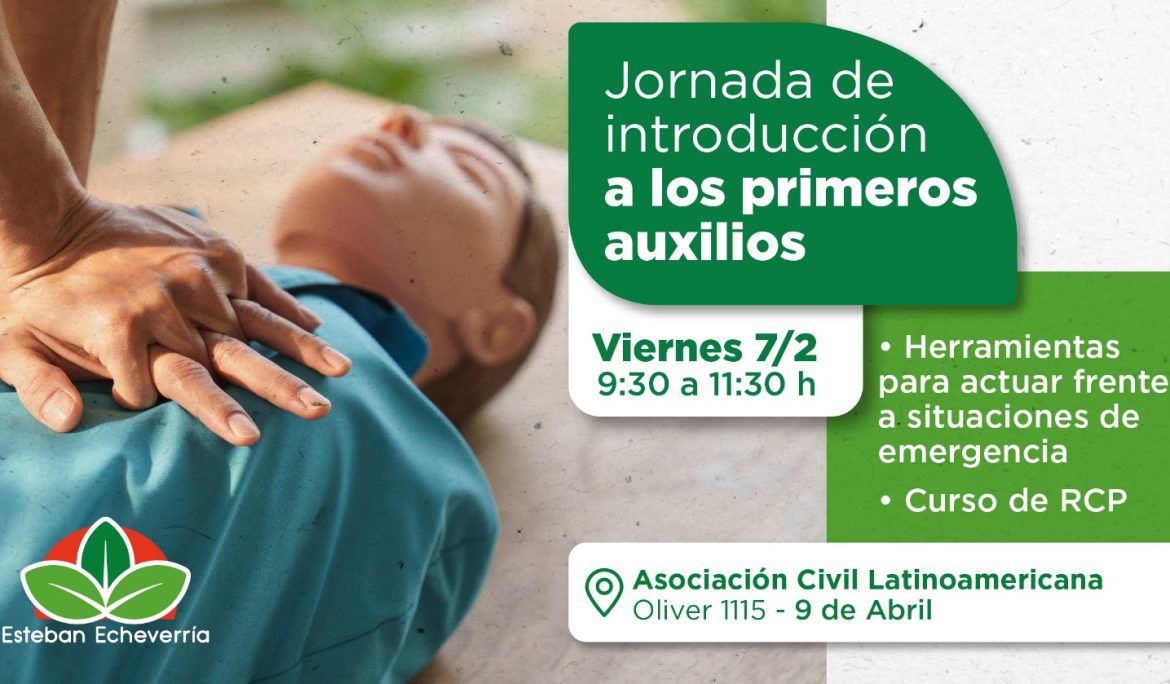 JORNADA DE INTRODUCCIÓN A LOS PRIMEROS AUXILIOS