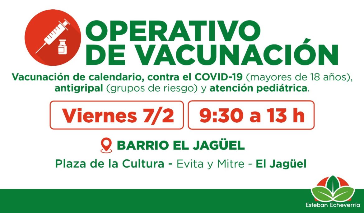 NUEVA JORNADA DE VACUNACIÓN EN EL JAGÜEL