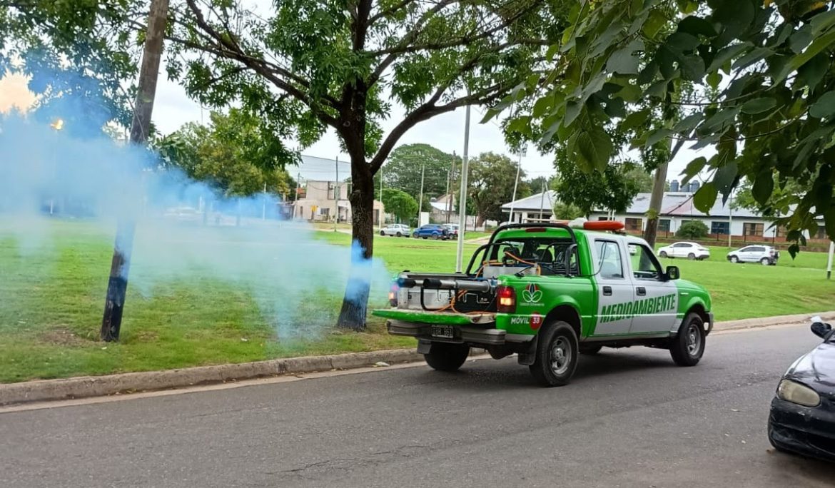 NUEVOS OPERATIVOS DE FUMIGACIÓN EN EL DISTRITO